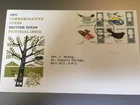 GB STAMPS RARE FIRST DAY COVER 1966 BIRDS BUREAU PHOSPHOR