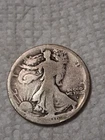 1916 Obverse D Walking Liberty Half Dollar In good condition in my opinion #423
