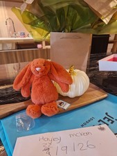 Jellycat Small Bashful Tangerine Bunny