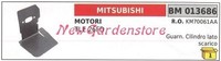 Zylinderdichtung Auslassseite Mitsubishi Freischneider Tle 26FD 013686