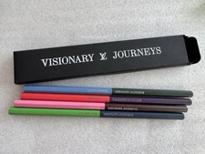 Louis Vuitton VISIONARY JOURNEYS BANGKOK Collector's Pencils Set. Set of 4. New!