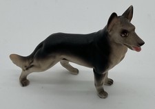 Vintage 1960s German Shepherd Figurine Sable 6" x 1.5" x 4" Japan