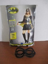 DC COMICS 4 Piece BATGIRL DRESS HALLOWEEN COSTUME Women's Small LN