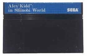 Alex Kidd in Shinobi World (1990) SEGA Master RARE Complete NTSC Action Classic