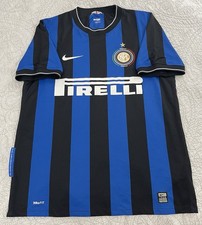 Maglia Nike Inter Milan 2009-10 Home Taglia Media