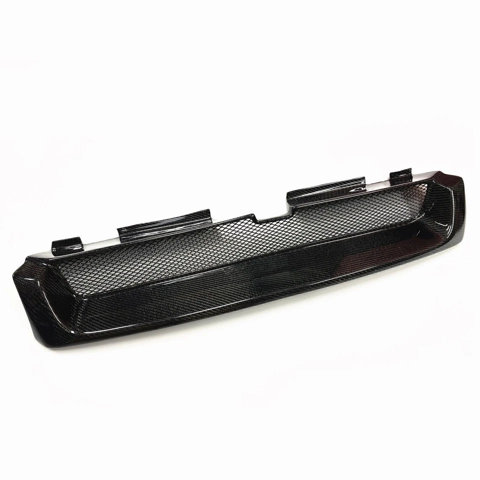 For Subaru Legacy Outback 1995-1999 Front Bumper Mesh Grill Grille Carbon Fiber — 第 4/4 张图片