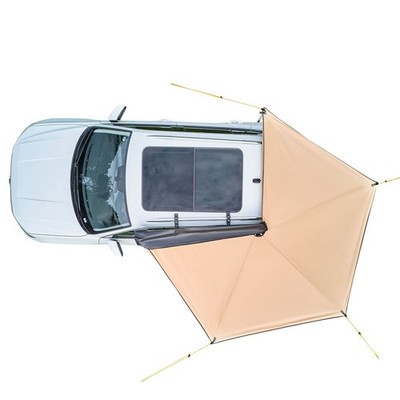 270° Driver Side Vehicle Awning 52 sq ft Waterproof UV50+