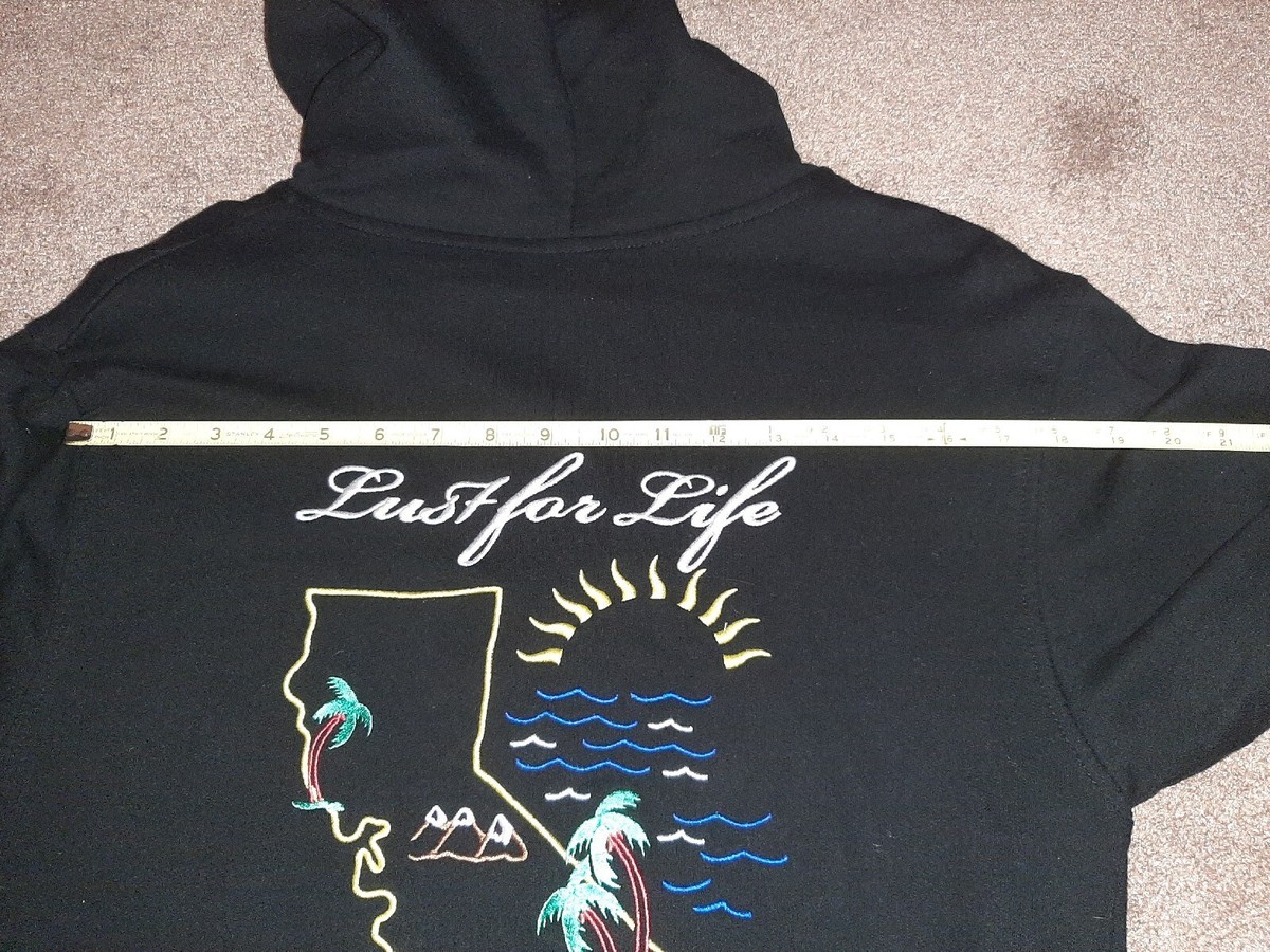 ウェア Lana del Rey lust for life official RARE LANA DEL REY Lust For Life California Hoodie Sweatshirt