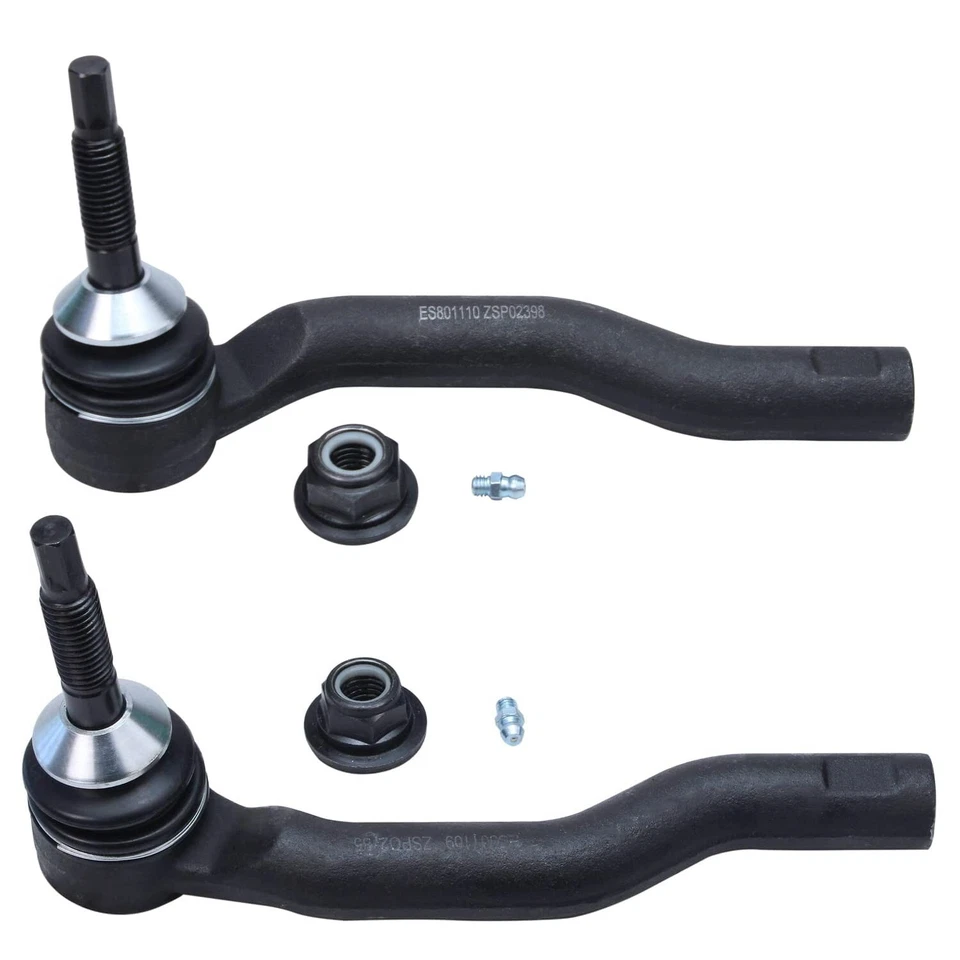 6pc Front Sway Bars Links Tie Rod Ends for 2016 2017 2018 Ford Edge Lincoln MKX - Image 3 of 4