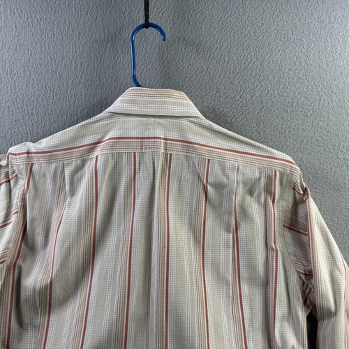 Turnbull & Asser Shirt Mens Large Pastel Striped French Cuff Button Up Cotton - Picture 12 of 23