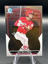 Elly De La Cruz 2023 Bowman Baseball Chrome Prospect Base Cincinnati Reds