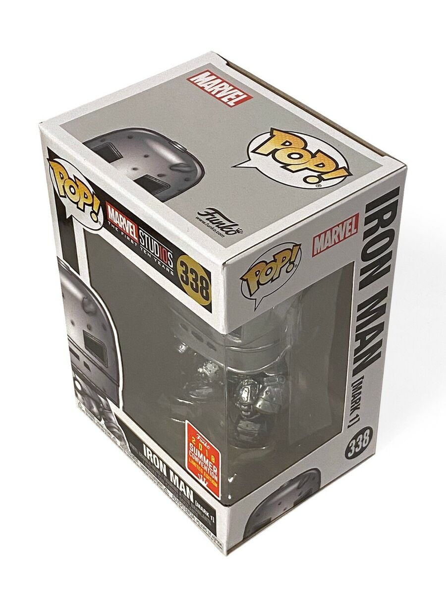 Funko Pop! Marvel #338 Iron Man Mark 1 2018 SDCC Shared Excl Funko Pop! Marvel #338 Iron Man Mark 1 2018 SDCC Shared Excl