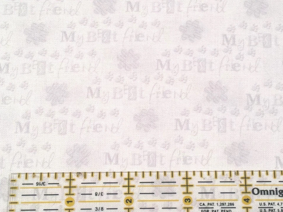 Kozy Kitties by Victoria Hutto Quilting Treasure BTY My Best Friend Gray White - Image 2 of 3