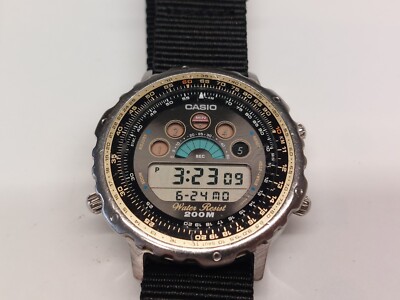 Orologio vintage uomo Casio quartz (batteria) 42 mm DW 7000