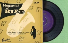 CHARLIE PARKER / Memories Of Bird / ESQUIRE E.P 57 Press. England 1955 EP EX