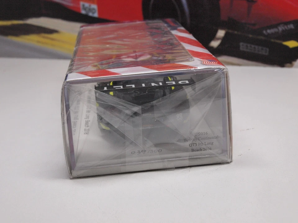 SPARK - BENTLEY CONTINENTAL GT3 - LONG BEACH 2016 - COCHE MODELO ESCALA 1:43 US016 Foto 4 de 4