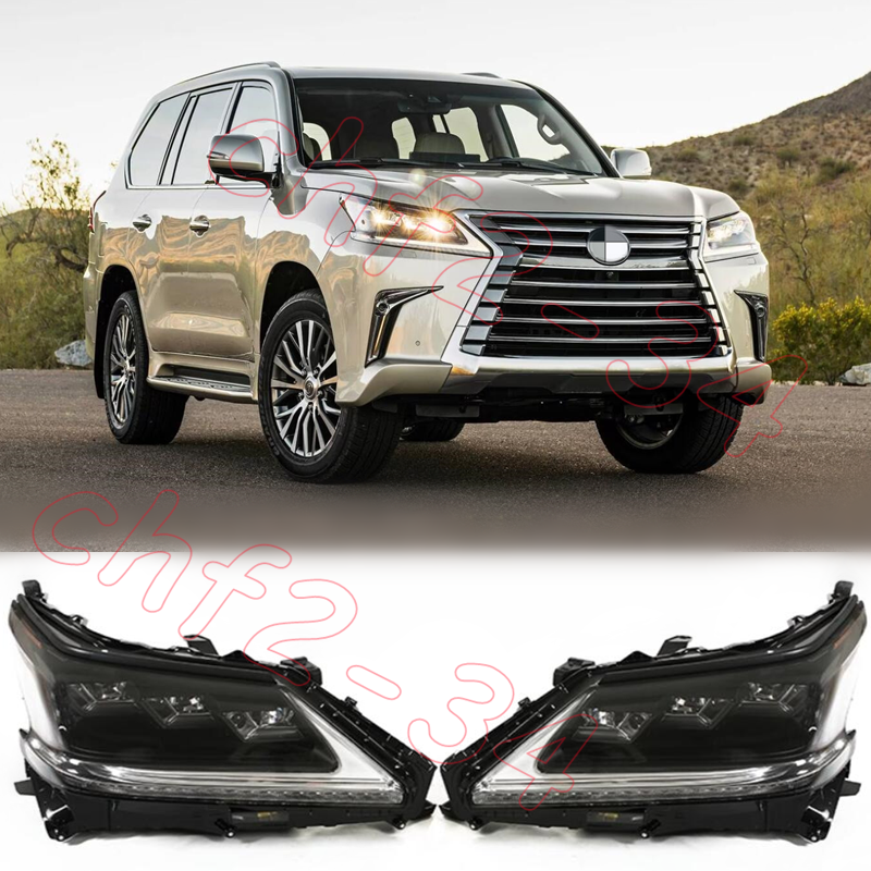 Fits For Lexus LX570 2016-2021 Left & Right LED Headlight Assembly