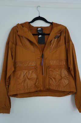 Nike Damen Jacke Größe S Loose Fit Kapuze Modisch - NEU -Suuper