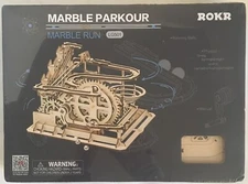 ROKR Marble Parkour Marble Run LG501 Plywood Construction 254 Pieces New Sealed