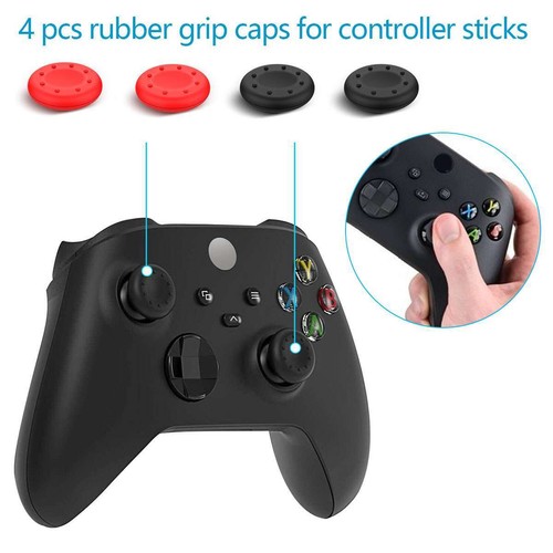 For Xbox Series X Game Console Protective PVC Dust Cover Case Accessories 8Pcs - Picture 5 of 11