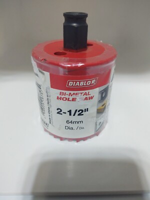 Diablo DHS2500B Hole Saw 2 1/2'' 64mm New