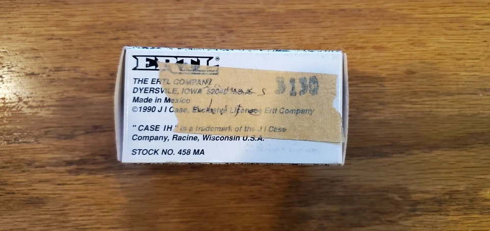 Ertl The Great Parts Encounter 1990 Die Cast Case/International 7130 Tractor - Image 2 of 4