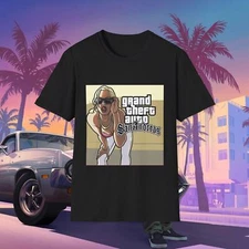 GTA Grand Theft Auto San Andreas Leonida Vice City Unisex Softstyle T-Shirt