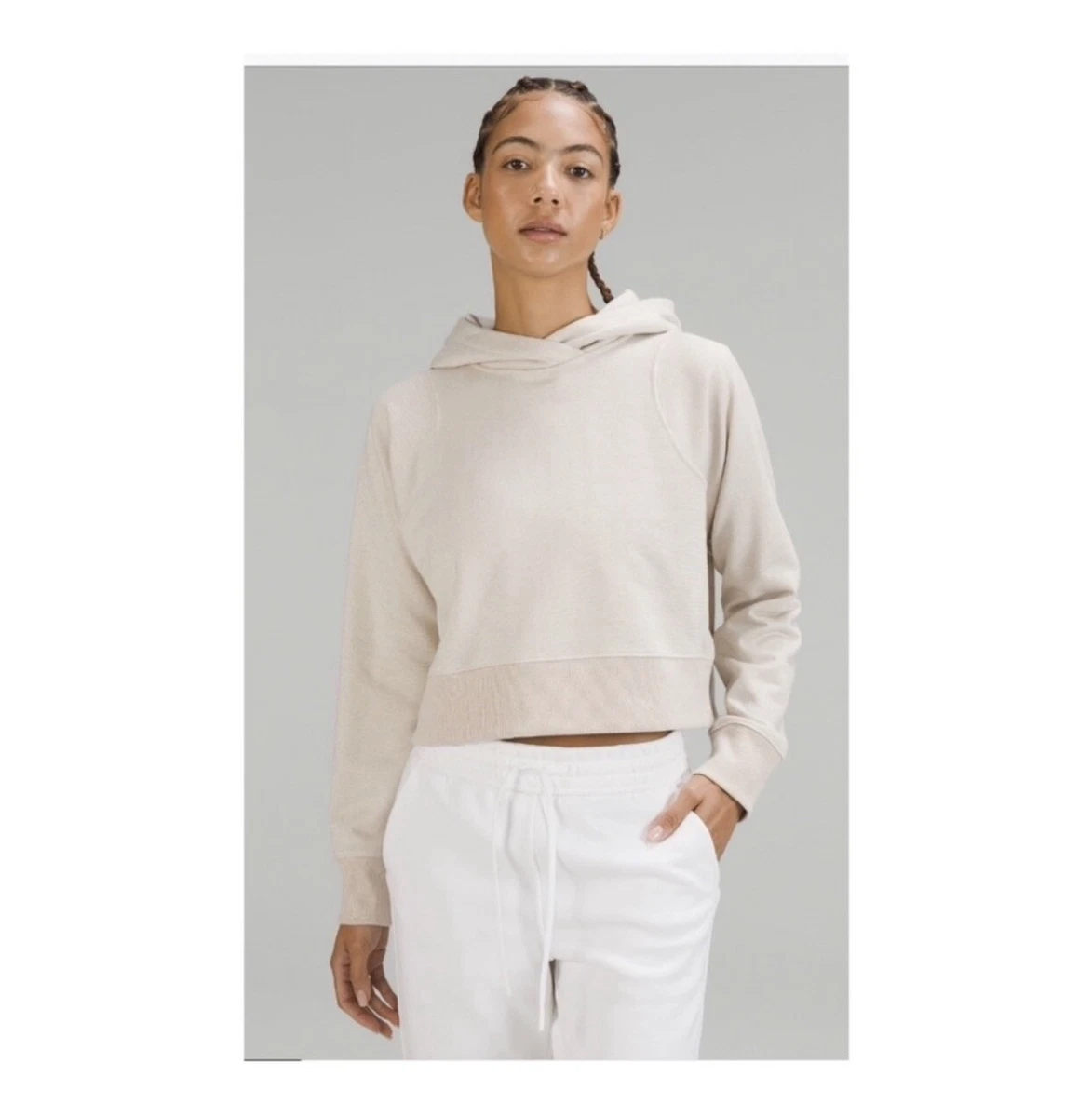 Crop hoodie lululemon sales
