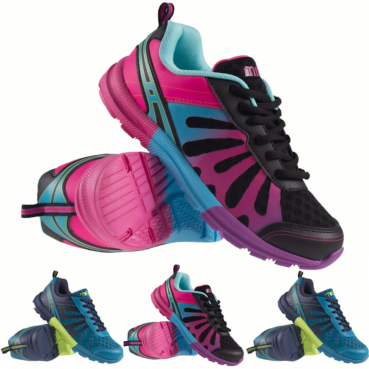 GIRLS TRAINERS SCHOOL SHOES AIR BOOTS SPORT RUNNING WALKING MESH