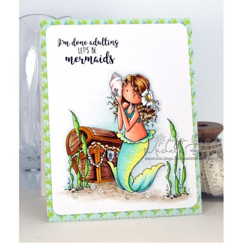 TINY TOWNIES-Stamping Bella Cling Mount Rubber Stamp-Stamping Craft-Townie Girls - Picture 109 of 190