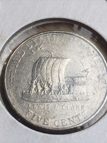 2004 Jefferson Nickel Strike Through Grease In God We Trust Missing Mint Mark - Picture 5 of 9