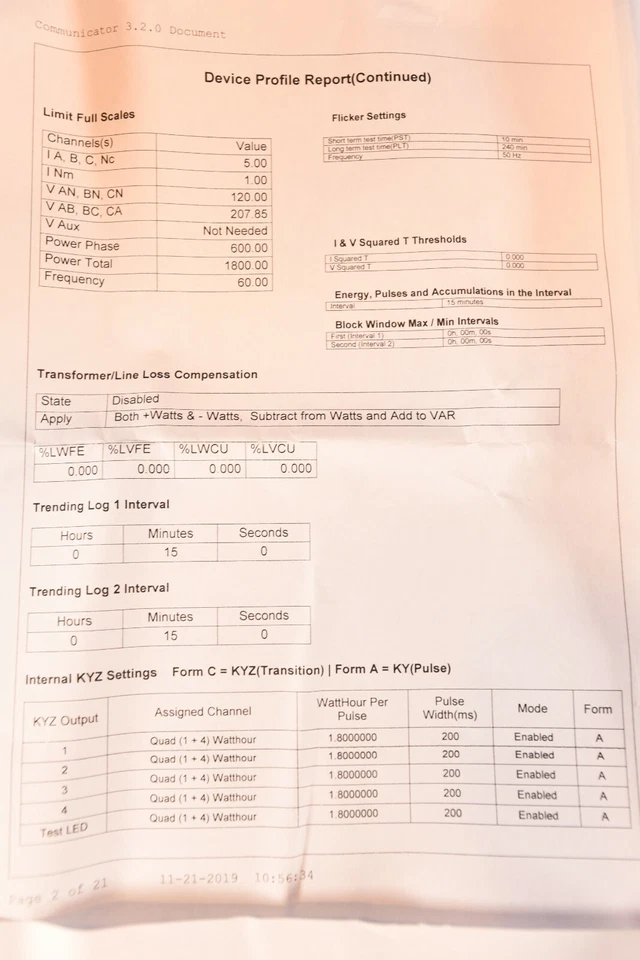 Medidor Nexus Electro Industries 1262 Foto 4 de 4