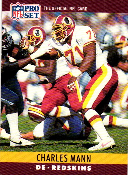 1990 Pro Set #325 Charles Mann