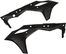 Cycra Powerflow Intake Radiator Shrouds Black 1CYC-1868-12