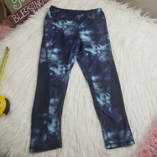 Kyodan capri Leggings Size XS  In Black And Blue
