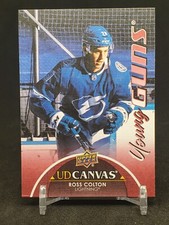 2021-22 Upper Deck Hockey  Canvas #C104 Ross Colton YG Young Guns RC Rookie