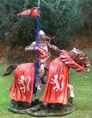 COLLECTORS SHOWCASE AGINCOURT KNIGHTS CS00604 ENGLISH ROGER LORD DE LA WARR MIB