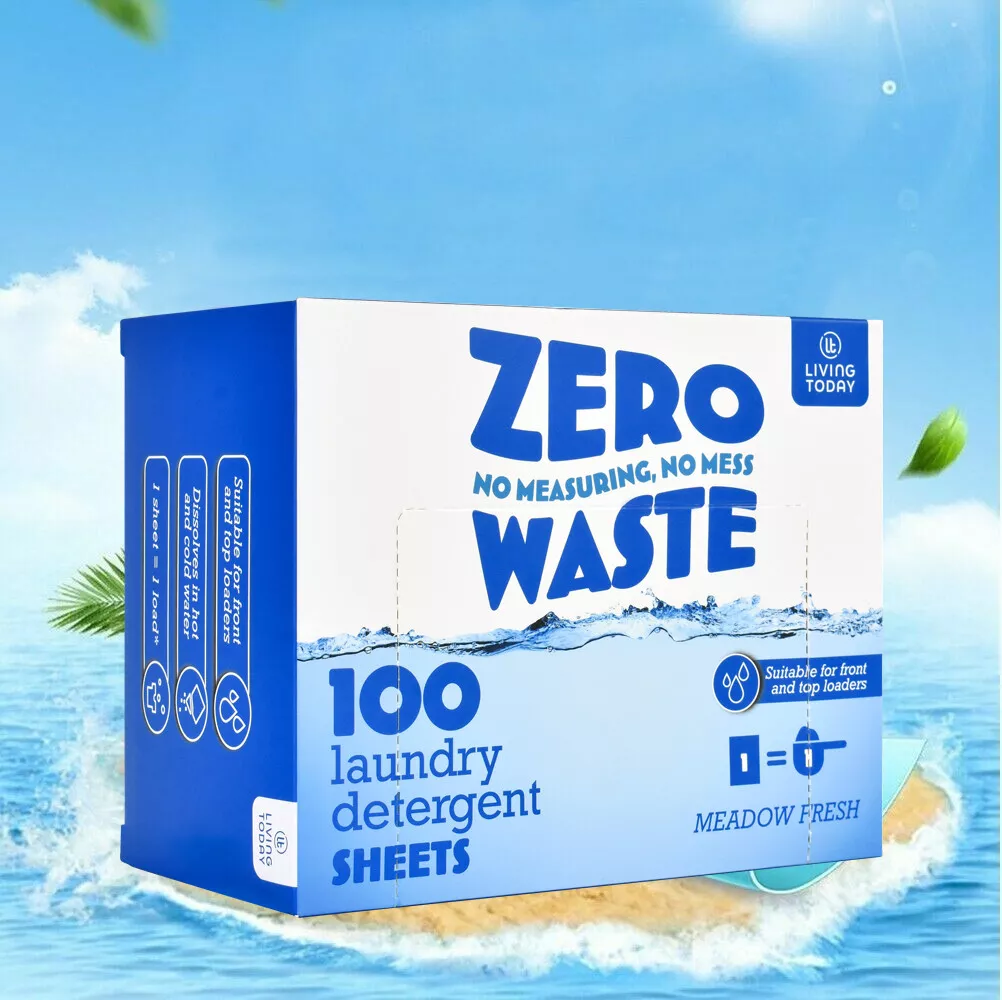 Bulk Sheets Eco friendly Ultra Portable Laundry Detergent Sheet