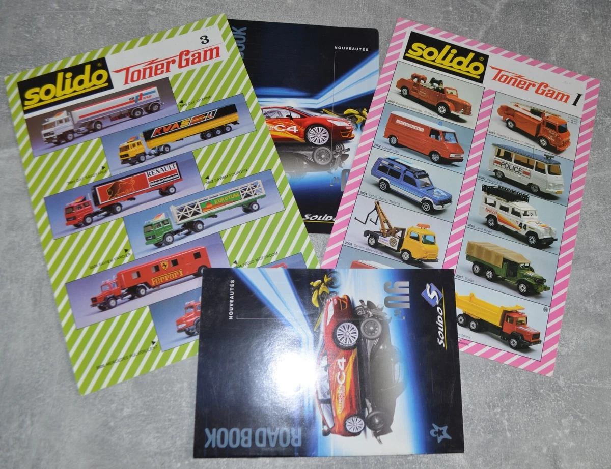 CATALOGUE VOITURES MINIATURES SOLIDO TONERGAM 1 ET 2 2006 eBay