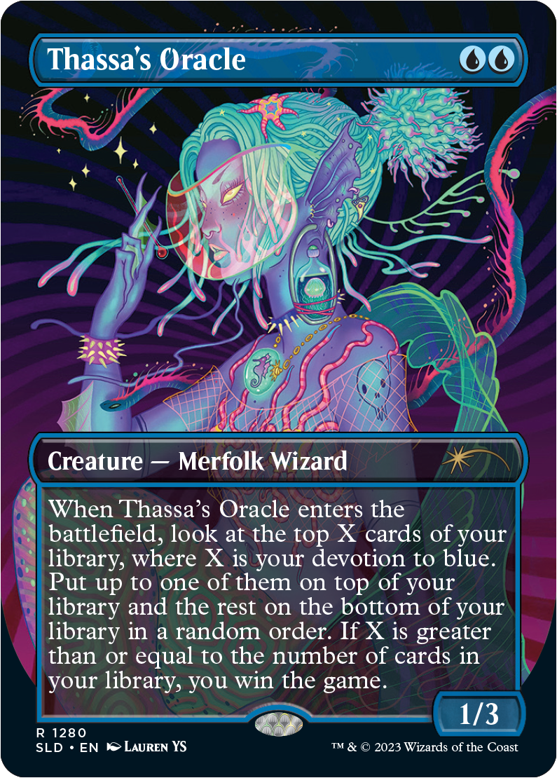 MTG Secret Lair Thassa's Oracle -SLD Cool Ocean Breeze