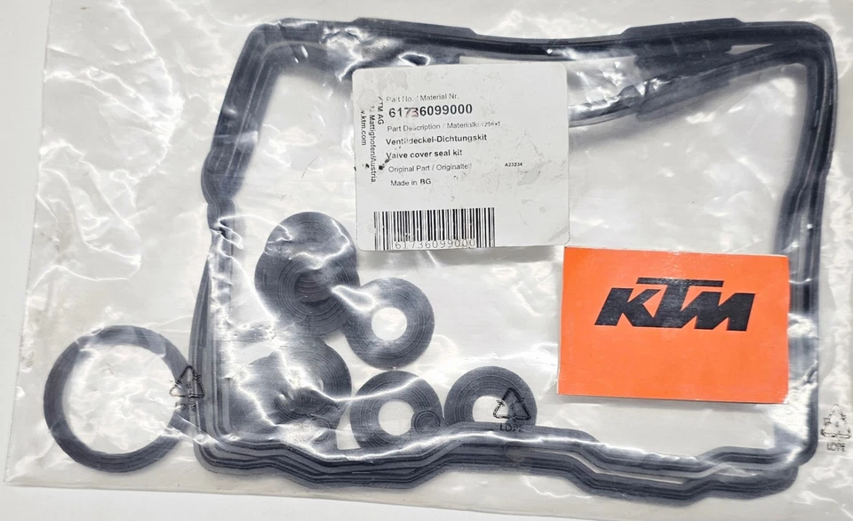 KTM 61736099000 VALVE COVER SEAL KIT - Image 3 of 3