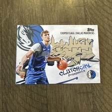 2025 Topps NBA Cooper Flagg Rookie Clutch City Prospects Insert