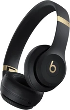 Beats by Dr. Dre Solo 4 Wireless Bluetooth Headphones - Black & Gold MC2L4LL/A