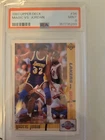 1991 Upper Deck Magic v. Michael Jordan Lakers v. Bulls #34 (HOF) PSA 9 MINT