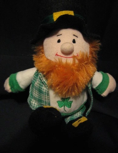 VINTAGE ST. PATRICK'S DAY "LUCKY LEPRACHAUN "BEANIE BY GANZ