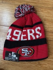 San Francisco 49ers NFL FOOTBALL BEANIE HAT.