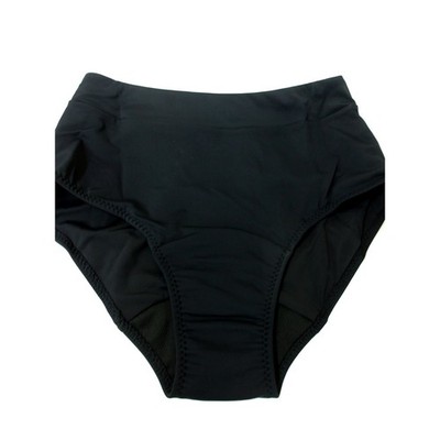 Jayloa High Waisted Period Swimwear Bottoms Menstrual Leakproof Black S /#26601