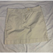 Vineyard Vines Khaki Mini Skirt, Size 6