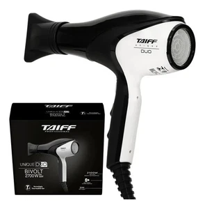 Taiff Séchoir à cheveux professionnel Duo Unique, 2700W, Double tension automatique