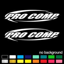 2 Decal For Pro Comp Off-road Performance Sticker Truck Jeeps 4x4 Rigs Seriesx